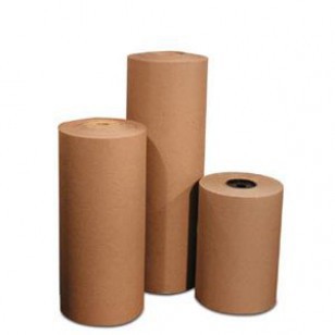 15 40# 900' Brown Kraft Paper Roll Shipping Wrapping Cushioning