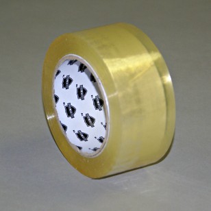 2 x 110yd Clear Shield Hot Melt Carton Sealing Tape