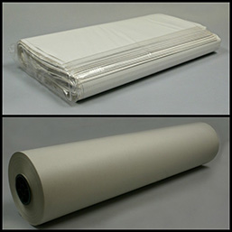Newsprint Paper roll and flat paper pack